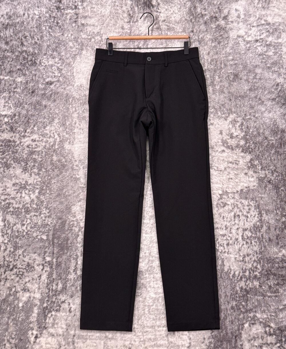 KJUS Ike Warm Pants 32 x 32 Mens Black Regular Fit Performance Golf